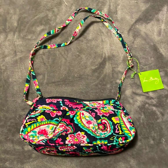 Vera Bradley Handbags - Vera Bradley mini Frannie Petal Paisley purse